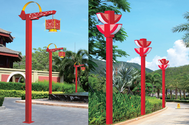 方燈籠造型景觀燈