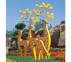 公園\廣場梅花鹿造型景觀燈