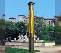 廣場麥穗方柱景觀燈